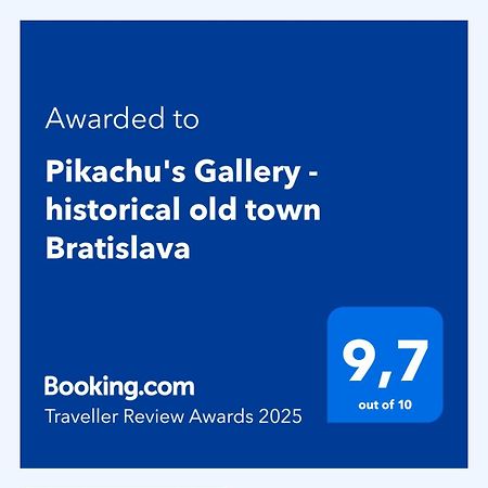 Pikachu'S Gallery - Historical Old Town Bratislava Eksteriør bilde