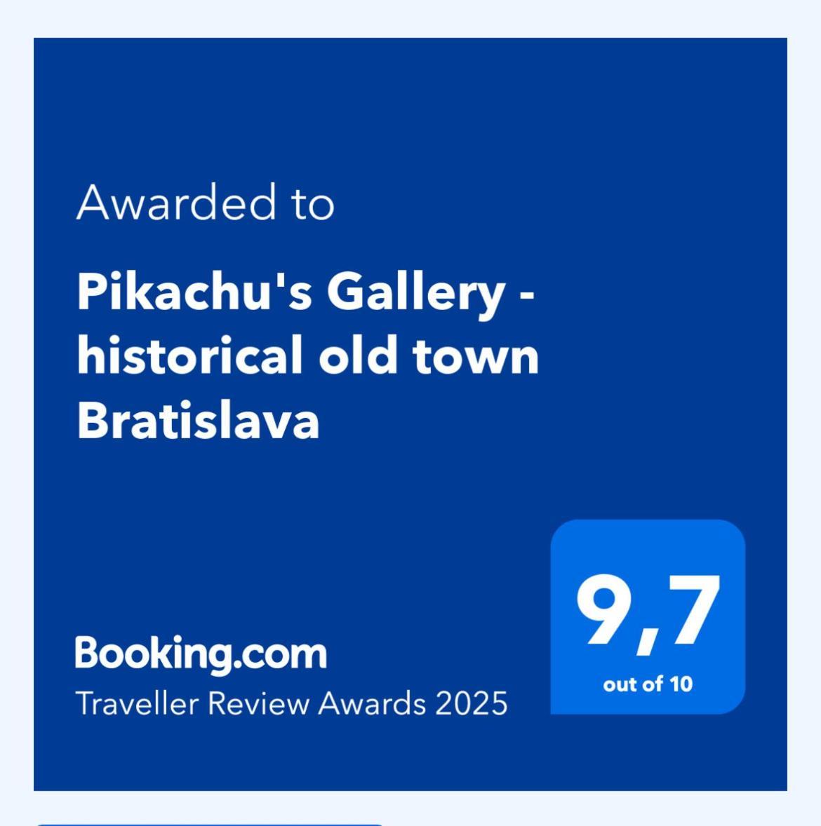 Pikachu'S Gallery - Historical Old Town Bratislava Eksteriør bilde
